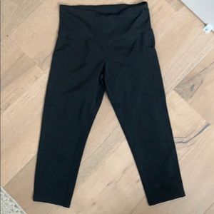 Champion Black Cropped Workout Leggings